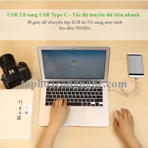Ugreen 20869 3M màu Hồng Dây USB 2.0 sang Type-C đầu nhôm dây bọc vinyl US174 30020869